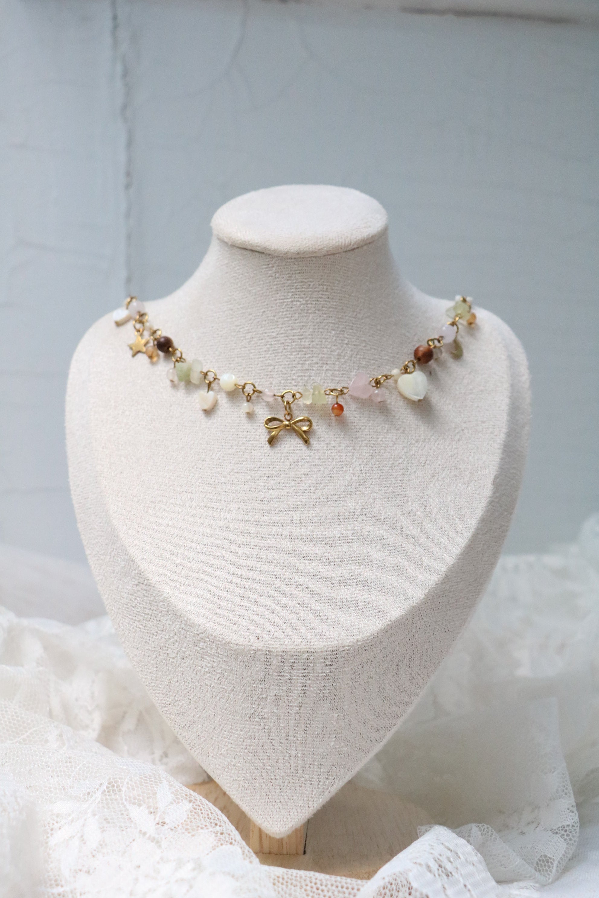 Coquette Asymetrical Necklace
