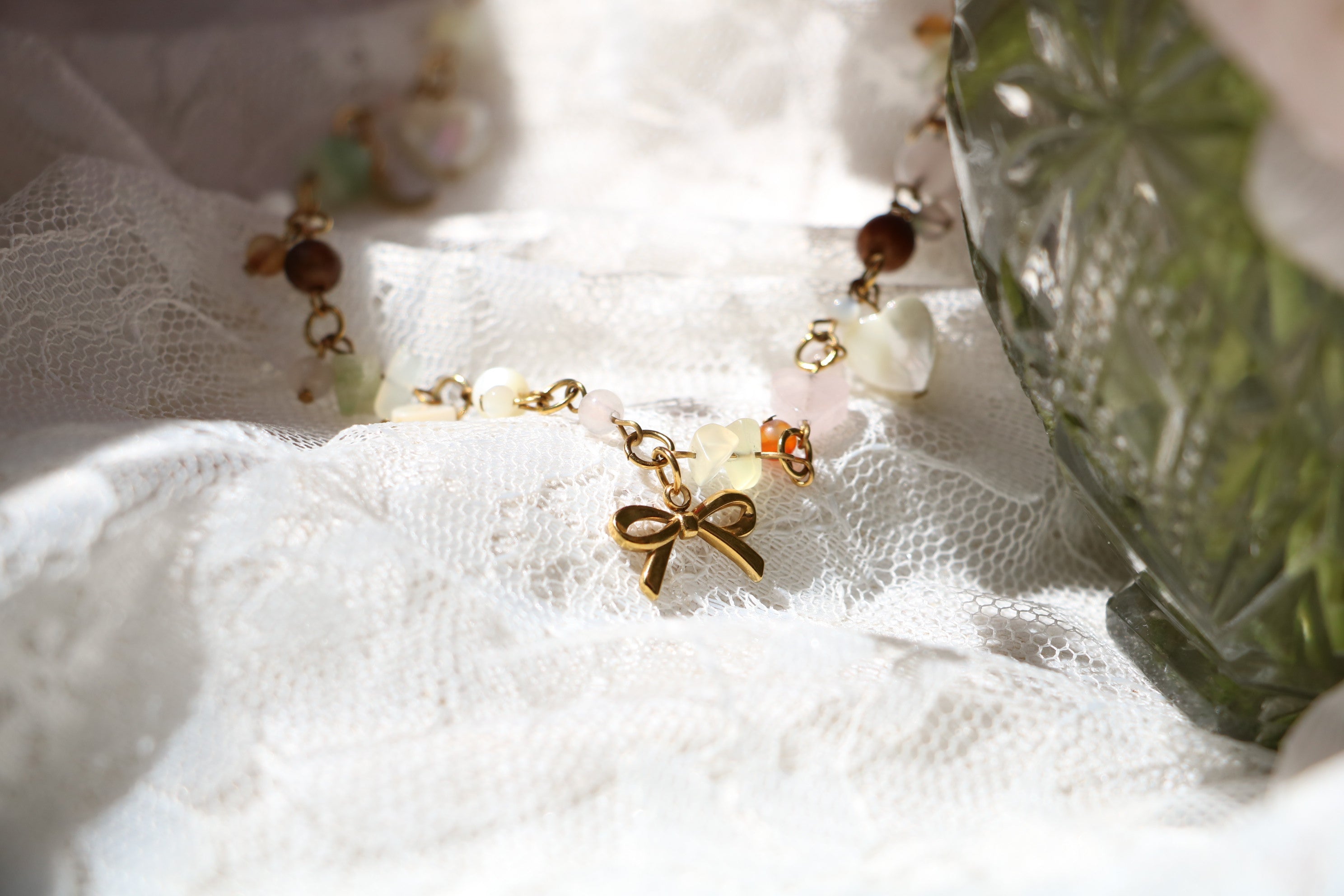 Coquette Asymetrical Necklace