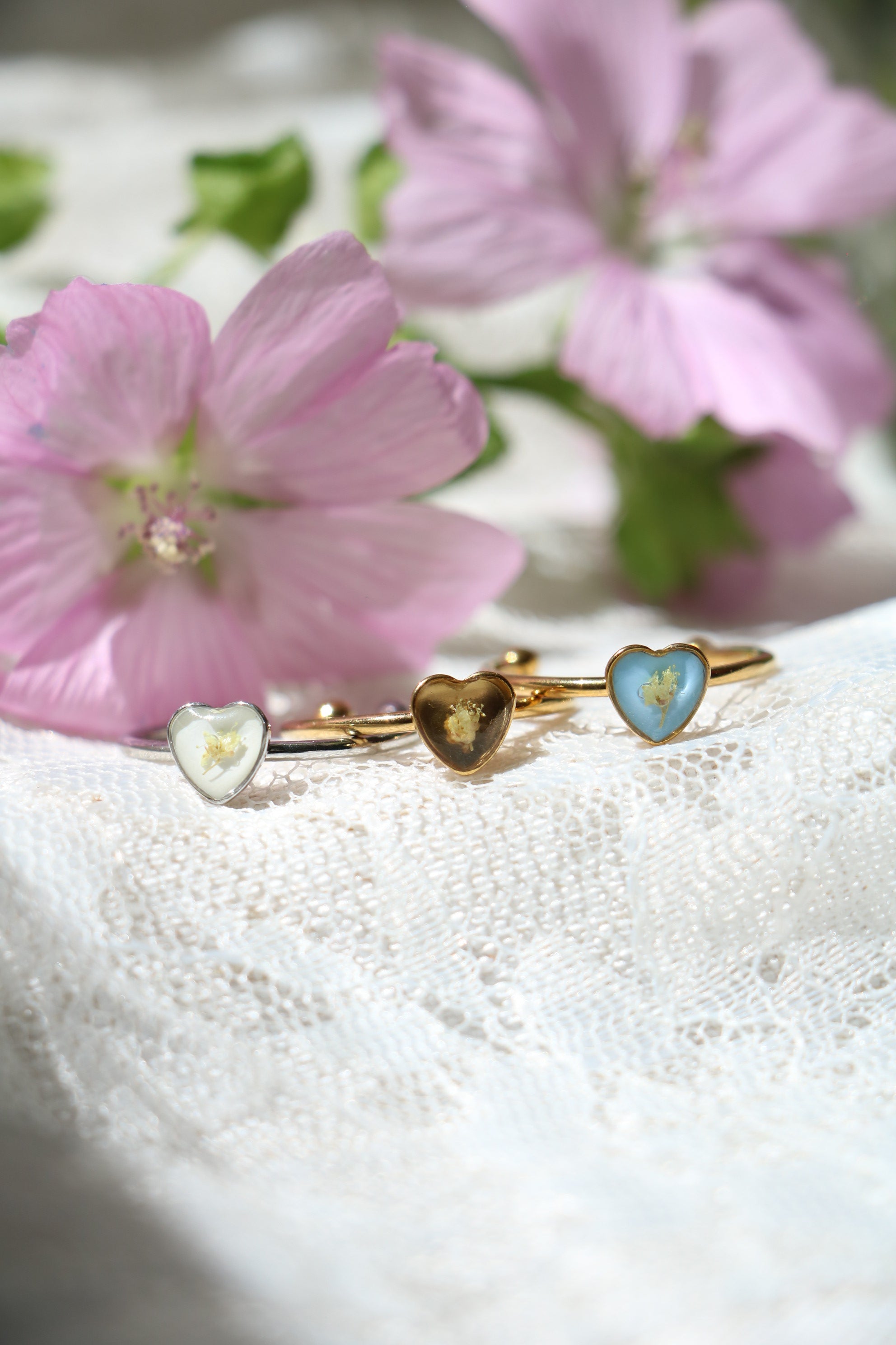 Meadowsweet Heart Ring
