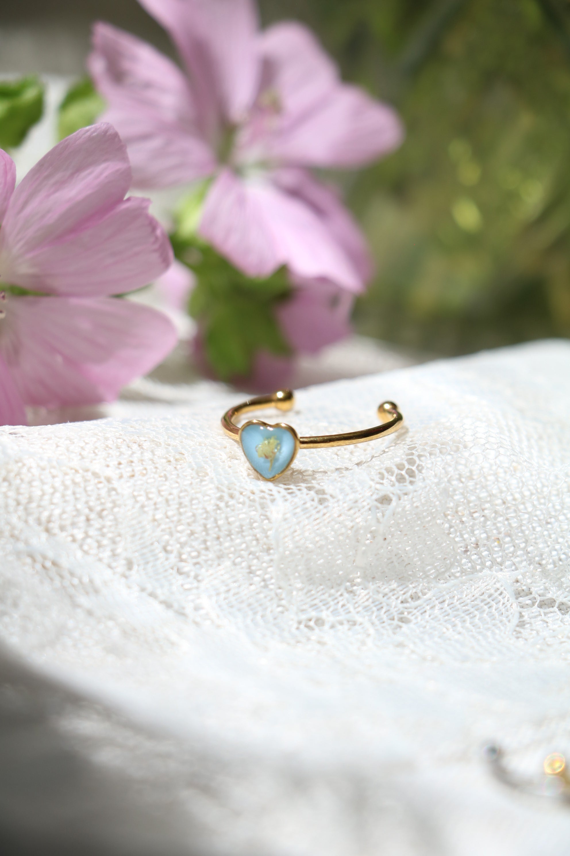 Meadowsweet Heart Ring