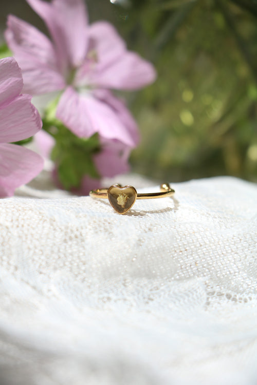 Meadowsweet Heart Ring