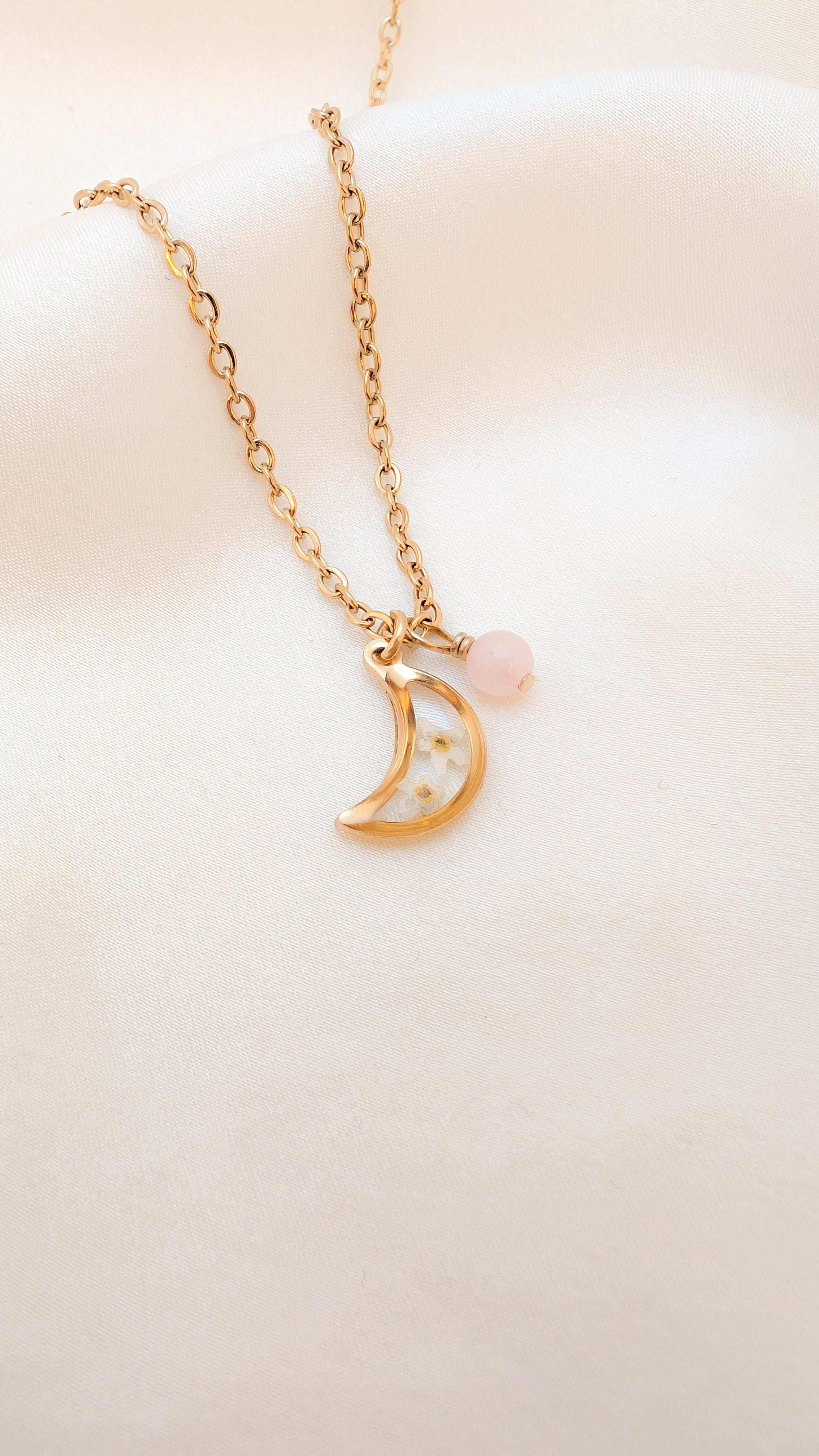 Forget-Me-Not Necklace - Gold