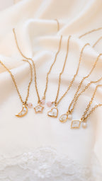 Forget-Me-Not Necklace - Gold