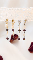 Pearls of Love Earrings