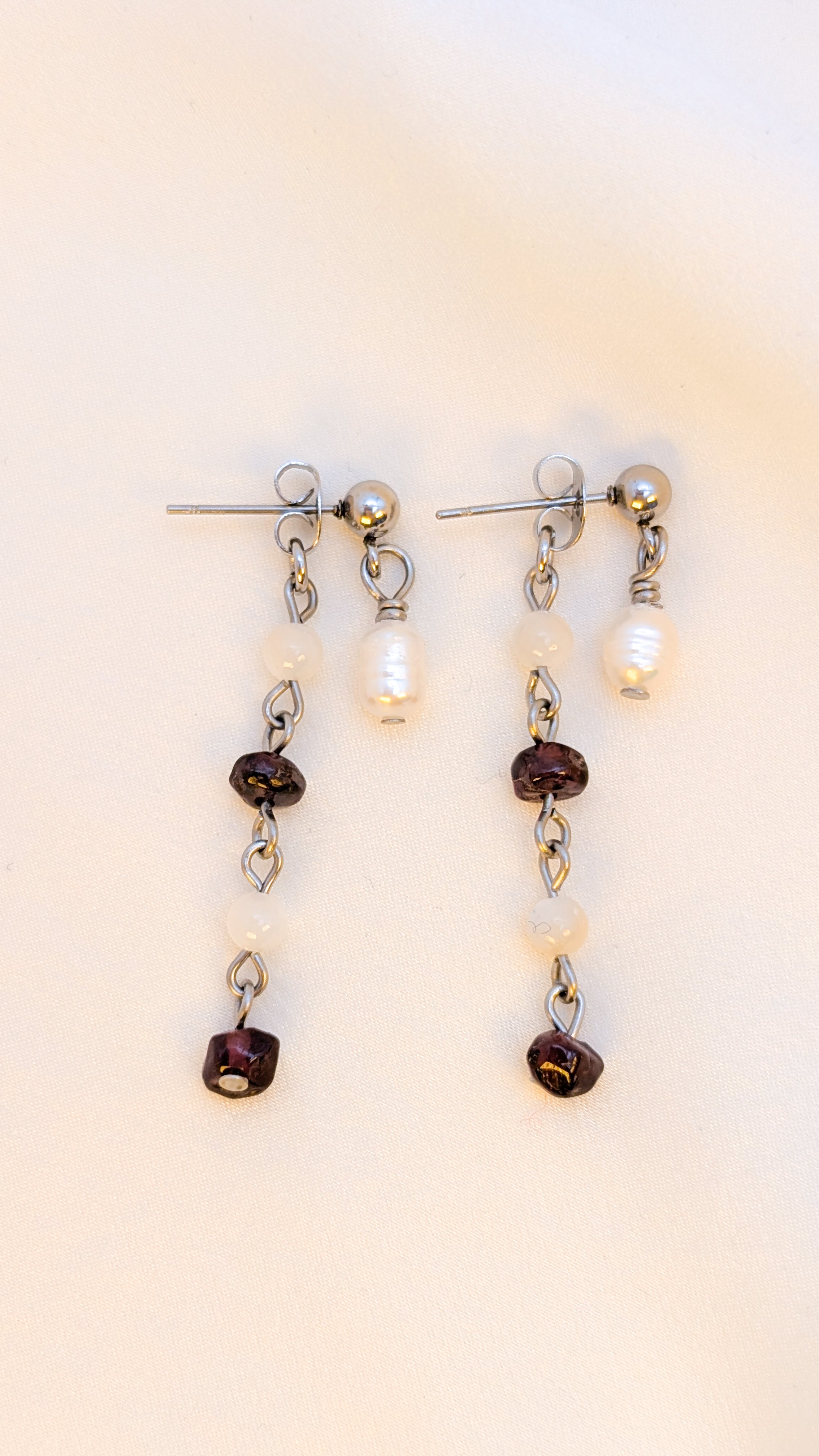 Pearls of Love Earrings