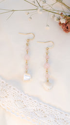 Pink Shell Earrings