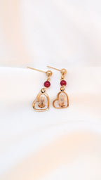Cassandra Earrings - Gold