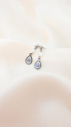 Forget-me-not earrings - Silver