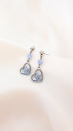 Forget-me-not earrings - Silver
