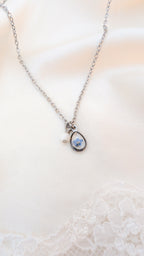 Collier Myosotis - Argent