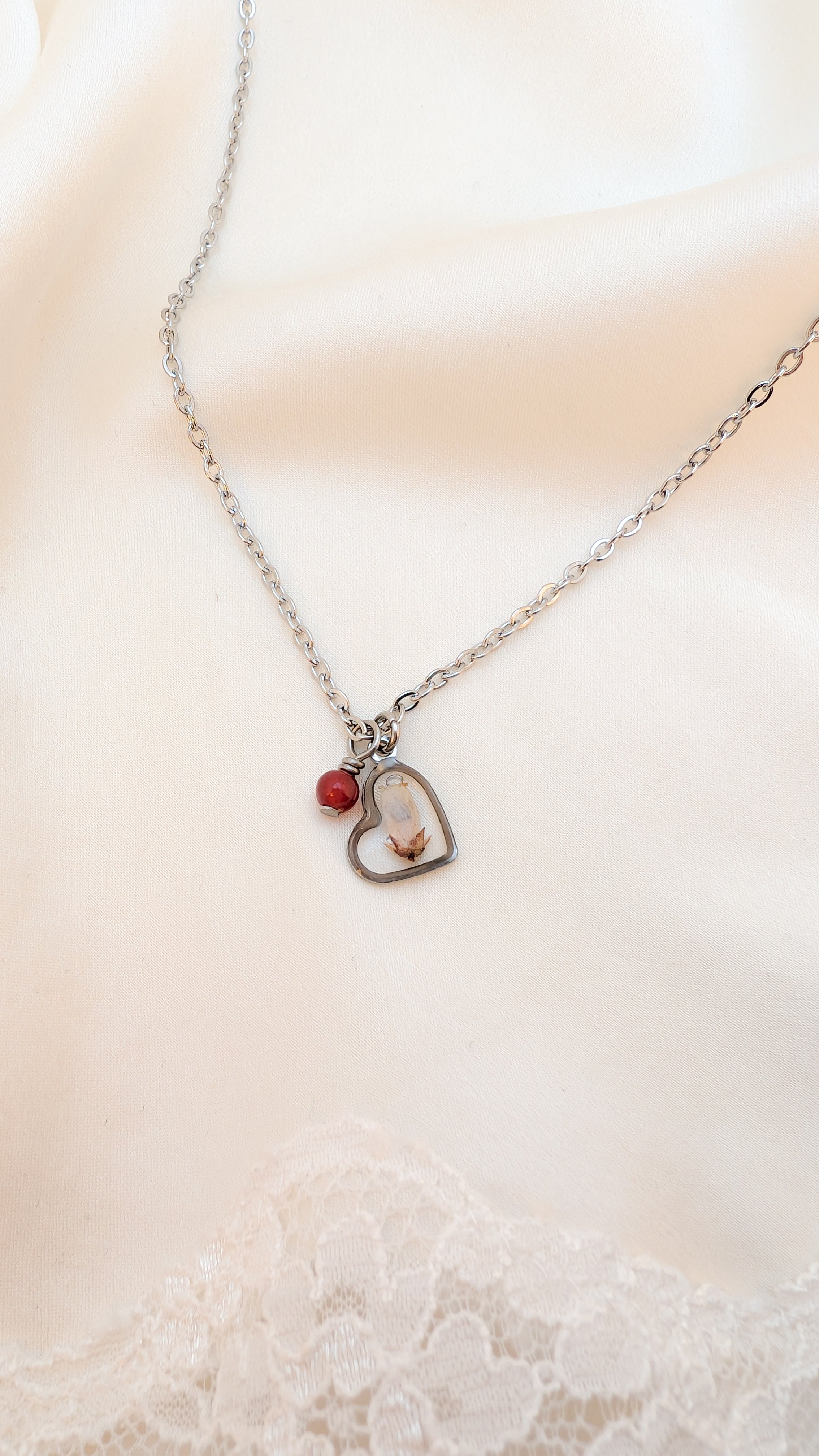 Cassandra Necklace - Silver