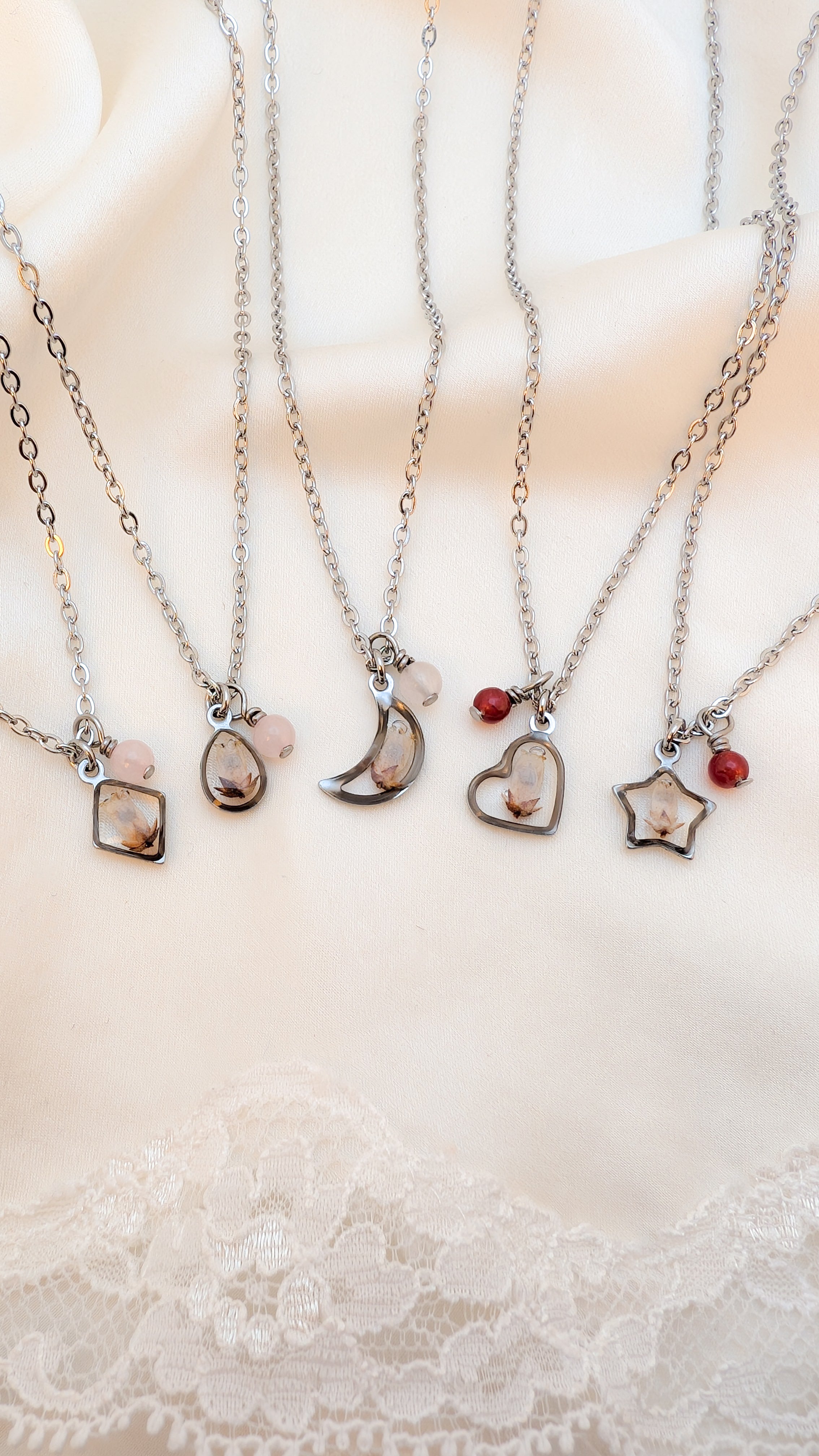 Cassandra Necklace - Silver