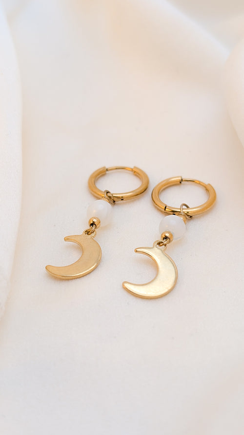 Boucles d'oreilles Lunaire