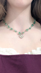 Collier Coeur Immortelle
